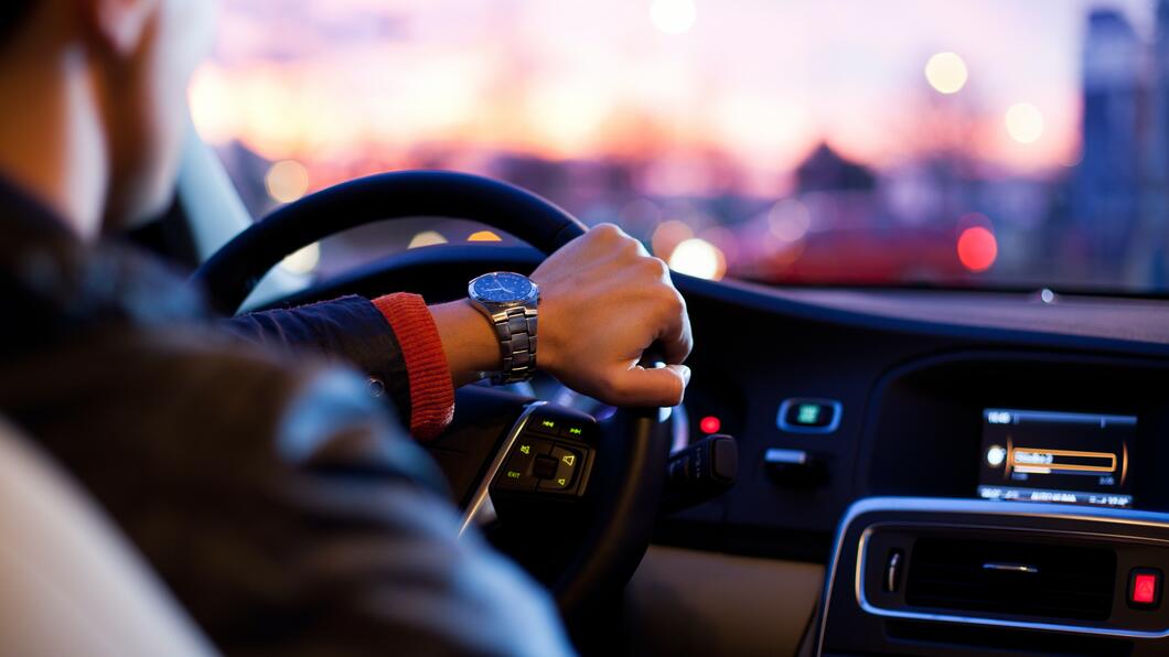Uber chauffeur taxi