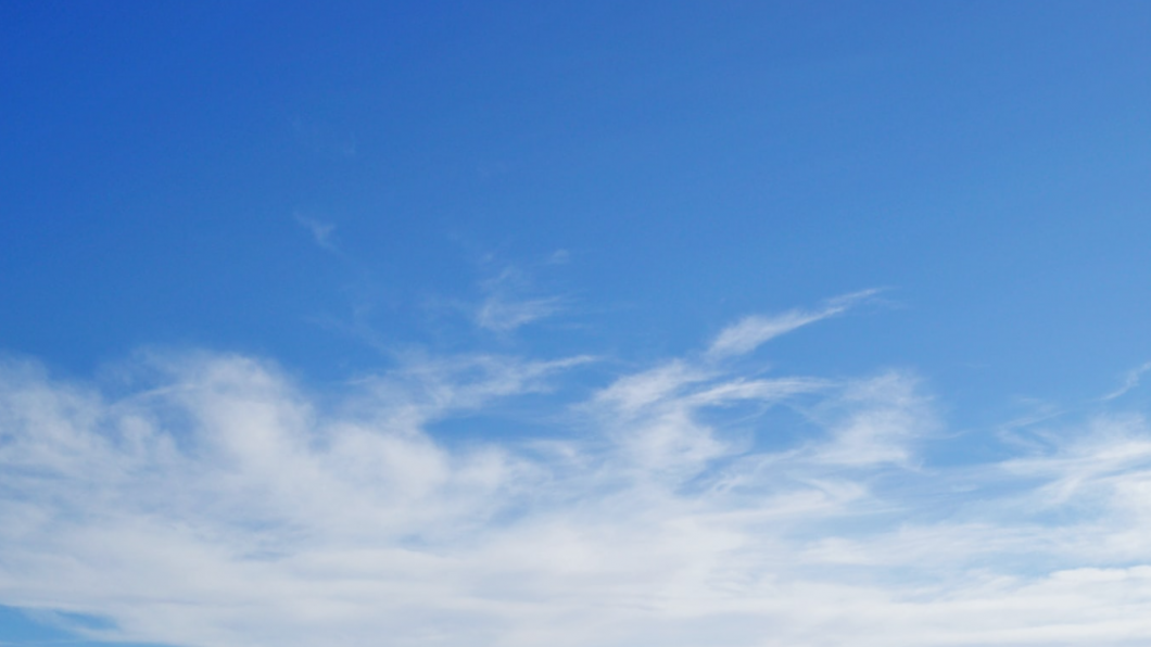 Blauwe lucht
